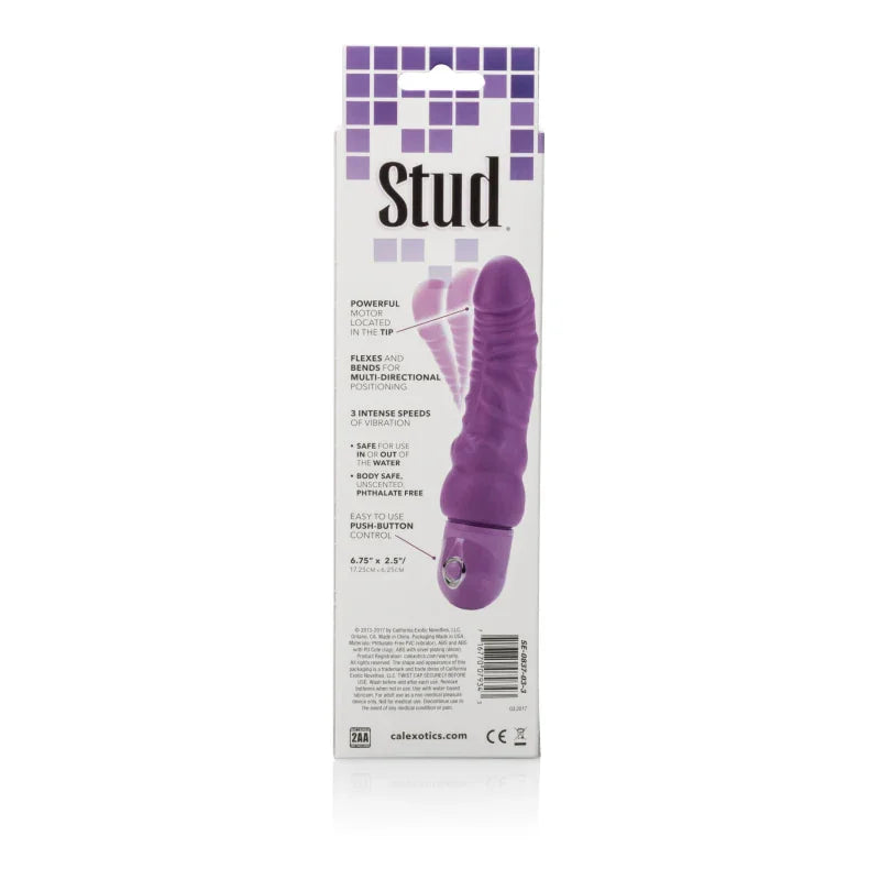 Bendie Power Stud - Curvy - Purple - MyPleasure