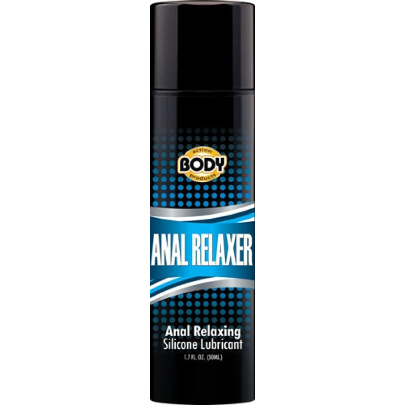 Body Action Anal Relaxer Silicone Lubricant 1.7 Oz