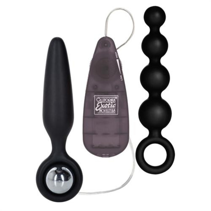 Booty Call Booty Vibro Kits - Black