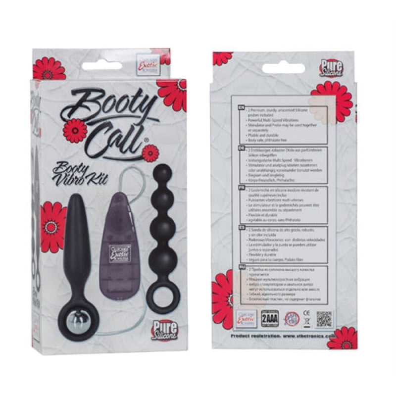 Booty Call Booty Vibro Kits - Black