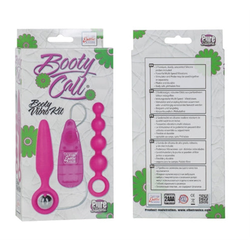 Booty Call Booty Vibro Kits - Pink