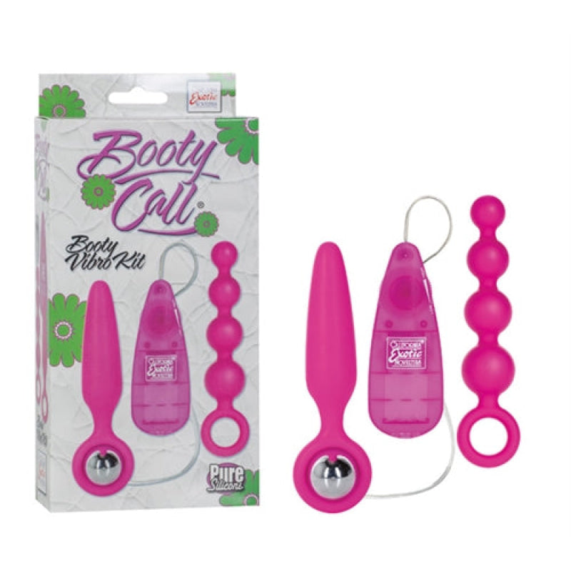 Booty Call Booty Vibro Kits - Pink