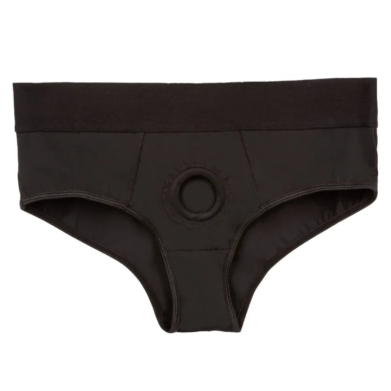 Boundless Backless Brief - S/m - Black - MyPleasure