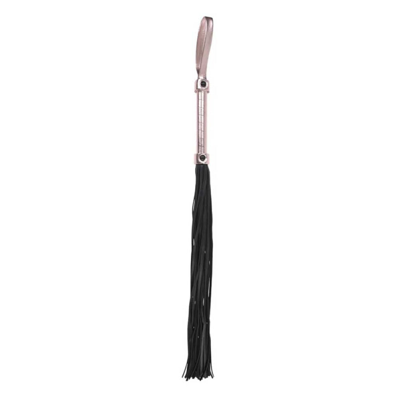 Brat Flogger - Black / Rose Gold