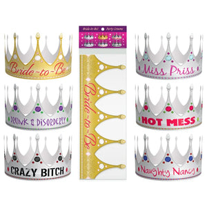 Bride-to-Be Party Crowns - MyPleasure