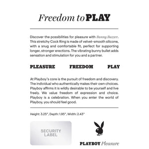 Bunny Buzzer - Cock Ring - Deep Teal