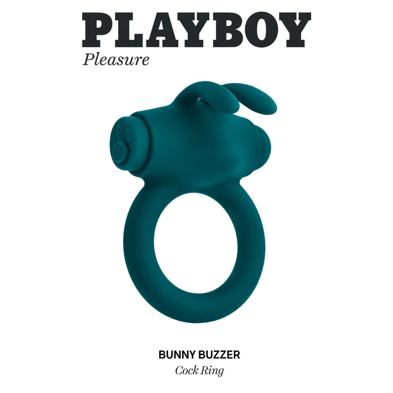 Bunny Buzzer - Cock Ring - Deep Teal - Cockrings