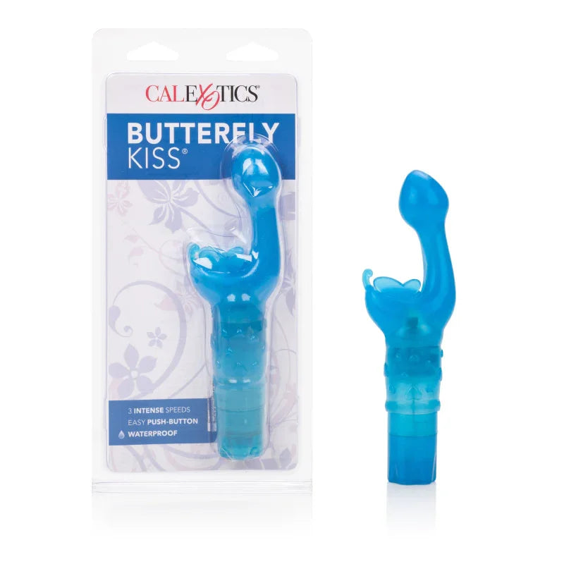 Butterfly Kiss Vibe - Blue - MyPleasure