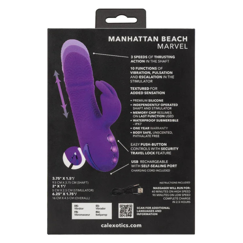 California Dreaming Manhattan Beach Marvel - Purple - MyPleasure