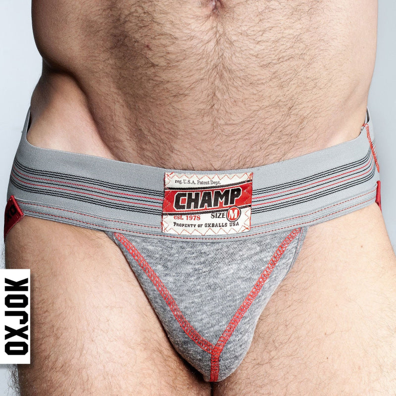 Champ Vintage Sweatshirt Jockstrap Gray Heather - Large