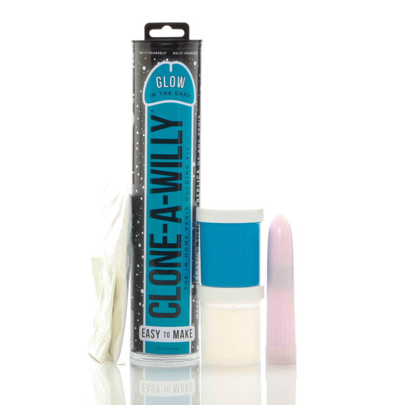 Clone-a-Willy Glow-in-the-Dark Kit - Blue