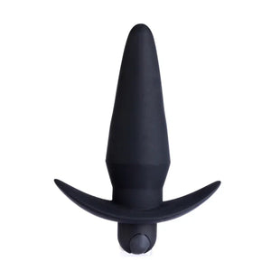 Cody Silicone Vibrating Anal Plug - Black - MyPleasure