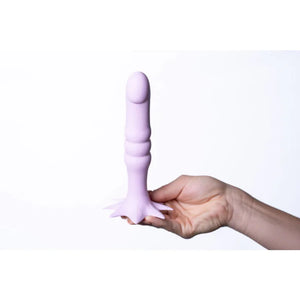 Dazey Cannabis Leaf Dong Purple 420 Series - Pastel Purple - MyPleasure