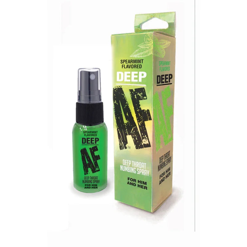 Deep Af - Spearmint Flavored Deep Throat Spray - 1 Oz