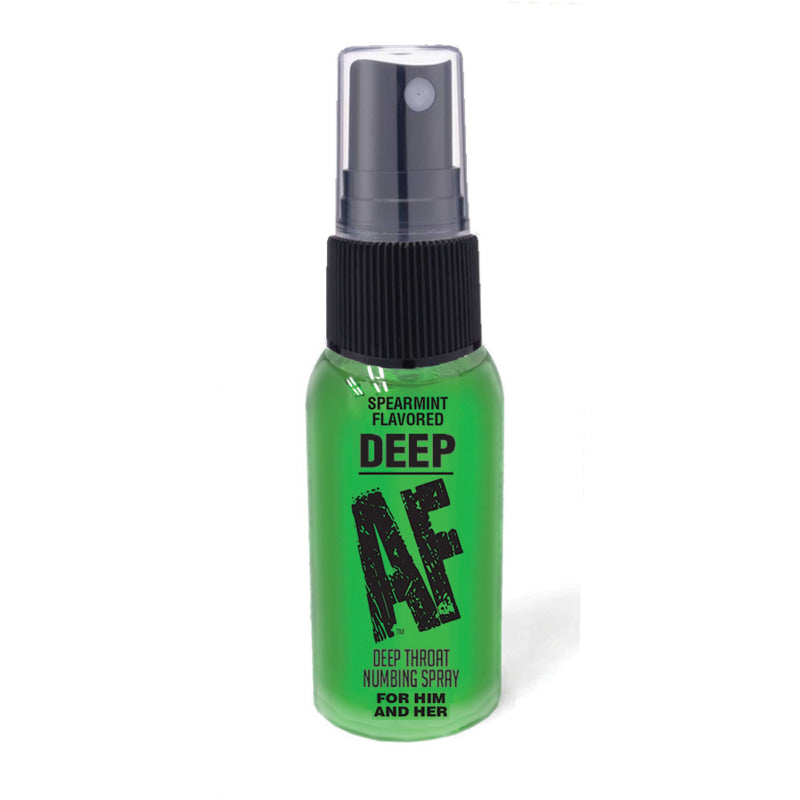 Deep Af - Spearmint Flavored Deep Throat Spray -  1 Oz