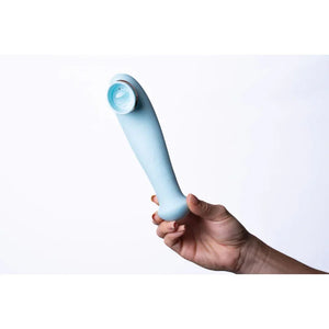 Destiny 15-Function Rechargeable Vibrating - Suction Wand - Blue - MyPleasure