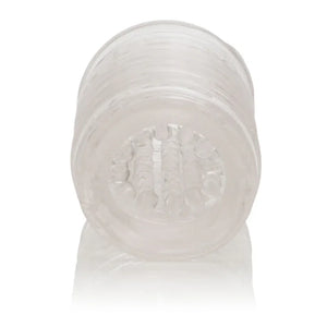 Dr. Joel Kaplan - Reversible Masturbator - Clear - MyPleasure