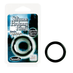 Dr. Joel's Silicone Prolong Ring Smooth - Black - MyPleasure