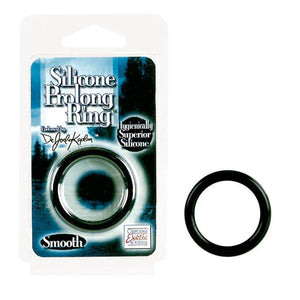 Dr. Joel's Silicone Prolong Ring Smooth - Black - MyPleasure
