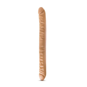 Dr. Skin - 18 Inch Double Dildo - Mocha - MyPleasure