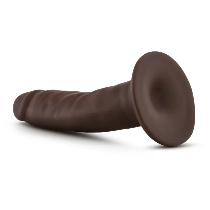 Dr. Skin - 5.5 Inch Cock With Suction Cup - Chocolate - MyPleasure