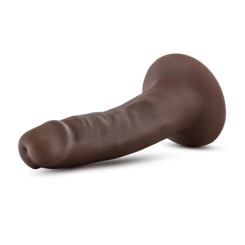 Dr. Skin - 5.5 Inch Cock With Suction Cup - Chocolate - MyPleasure