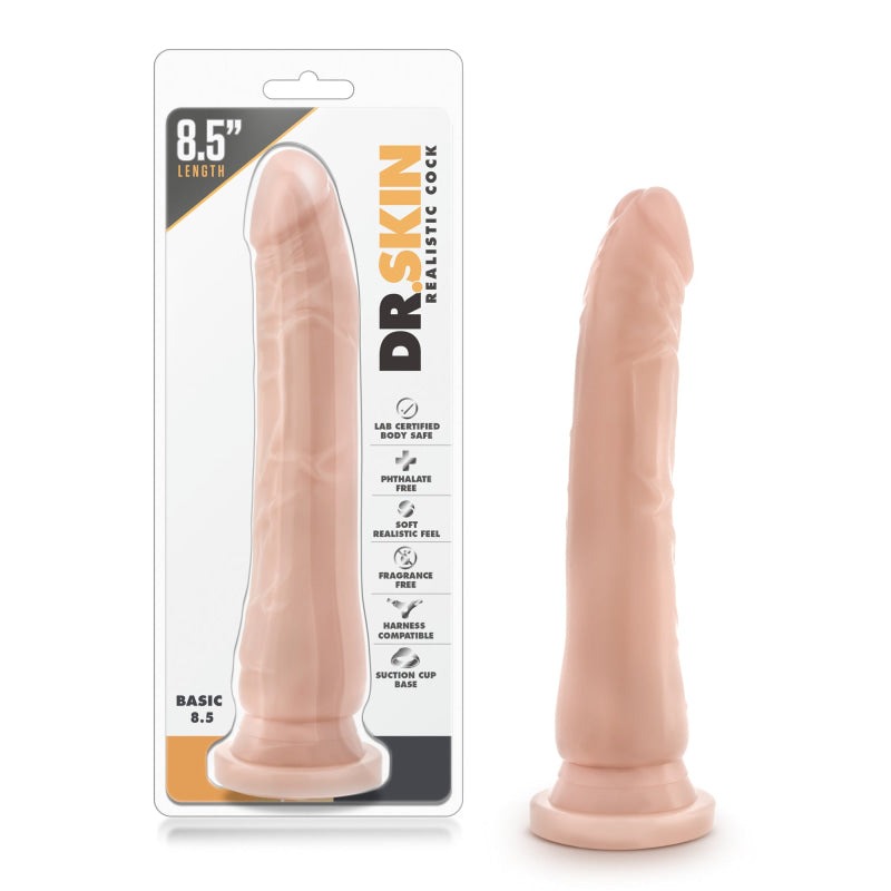 Dr. Skin - Realistic Cock - Basic 8.5 - Beige