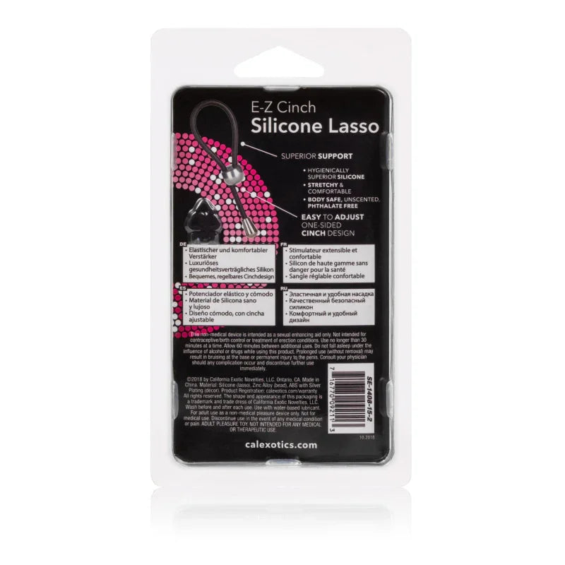 E-Z Cinch Silicone Lasso - MyPleasure