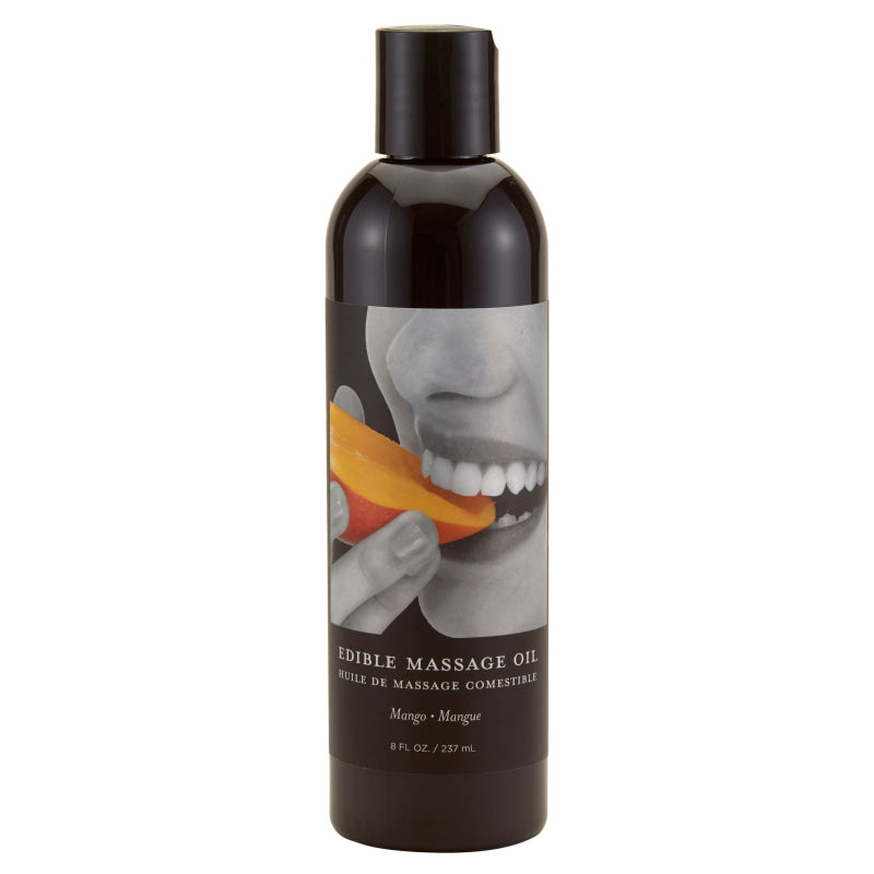 Edible Massage Oil 8 Oz. - Mango