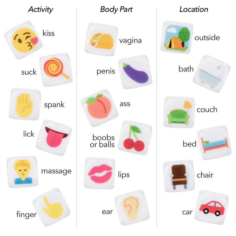 Emojigasm Dice - MyPleasure