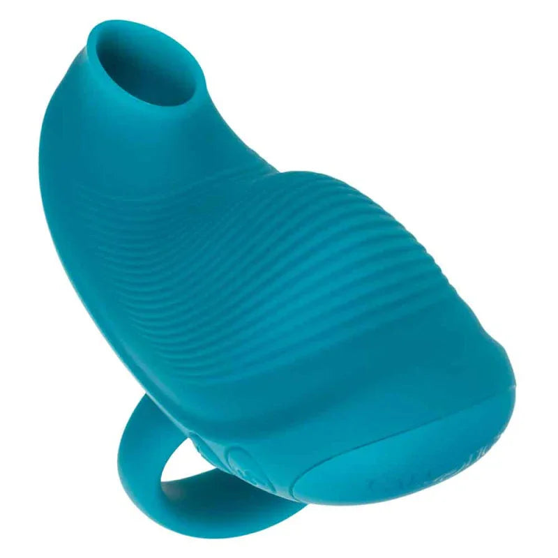 Envy Handheld Suction Massager - Blue - MyPleasure