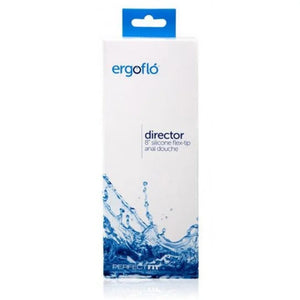Ergoflo Director 8 Inch Silicone Flex - Tip Anal Douche - MyPleasure