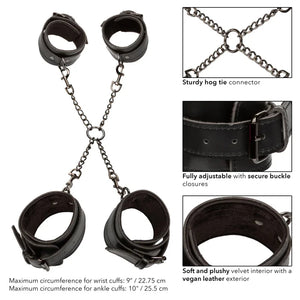 Euphoria Collection Hog Tie - Black - MyPleasure