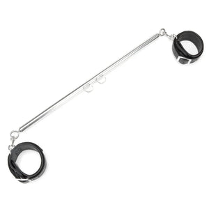Expandable Spreader Bar Set 35"" - 47"" With Detachable Leatherette Cuffs