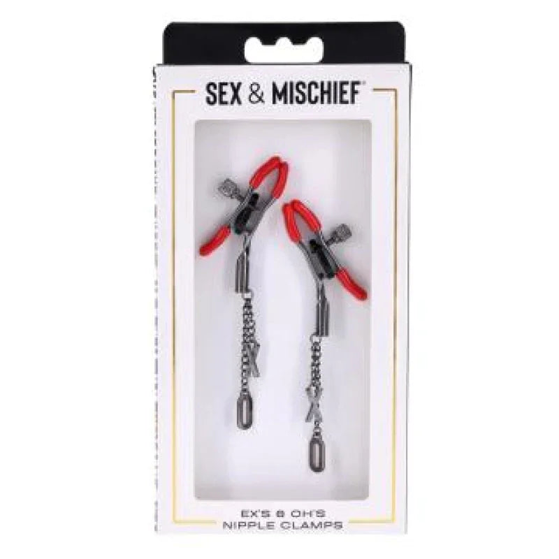 eX's and Oh's Nipple Clamps