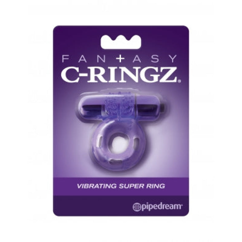 Fantasy C-Ringz Vibrating Super Ring Purple