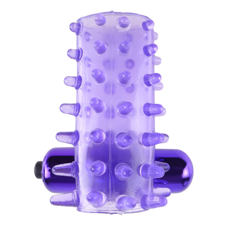 Fantasy C-Ringz Vibrating Super Sleeve Purple