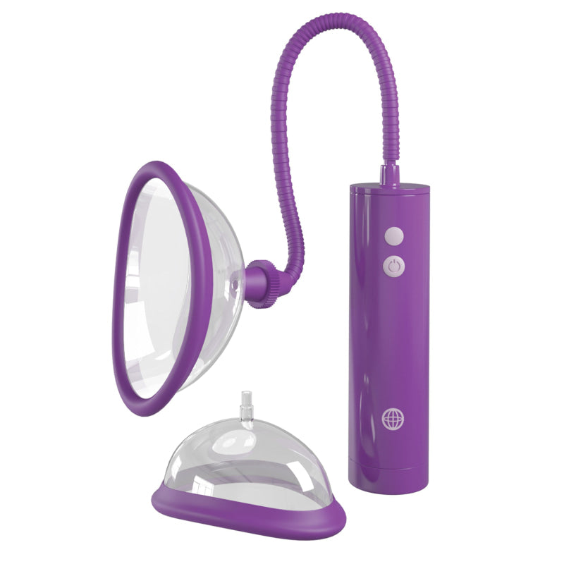 Fantasy for Her Rechargeable Pleasure Pump Kit -  Purple