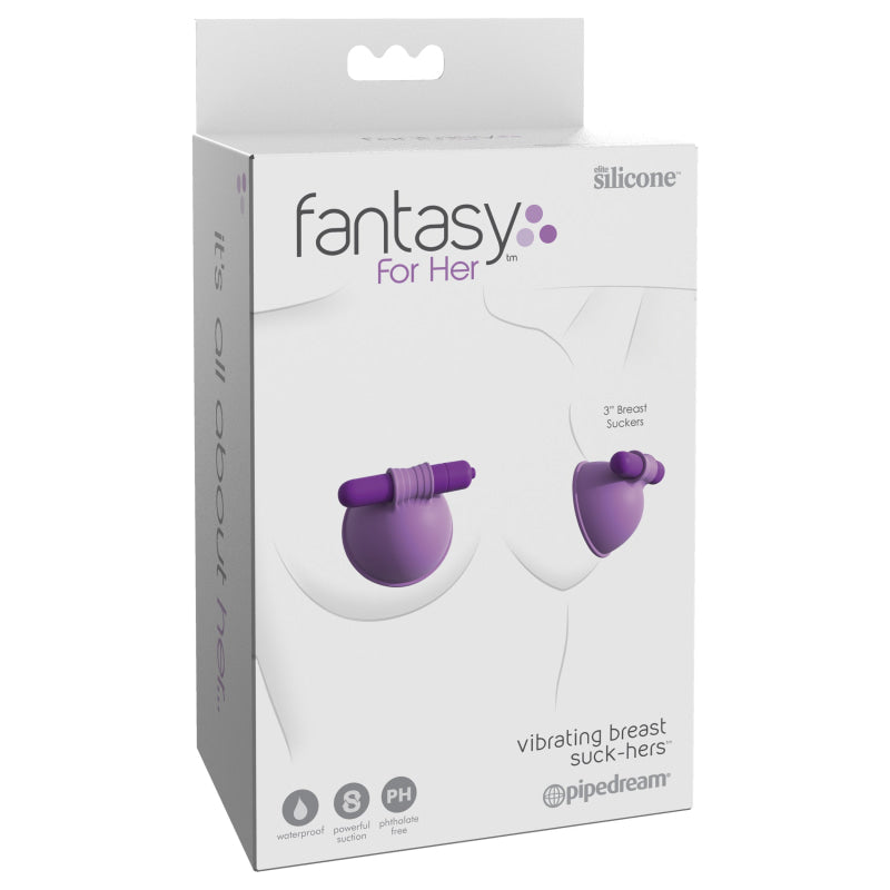 Fantasy for Her Vibrating Breast Suck-Hers 3"