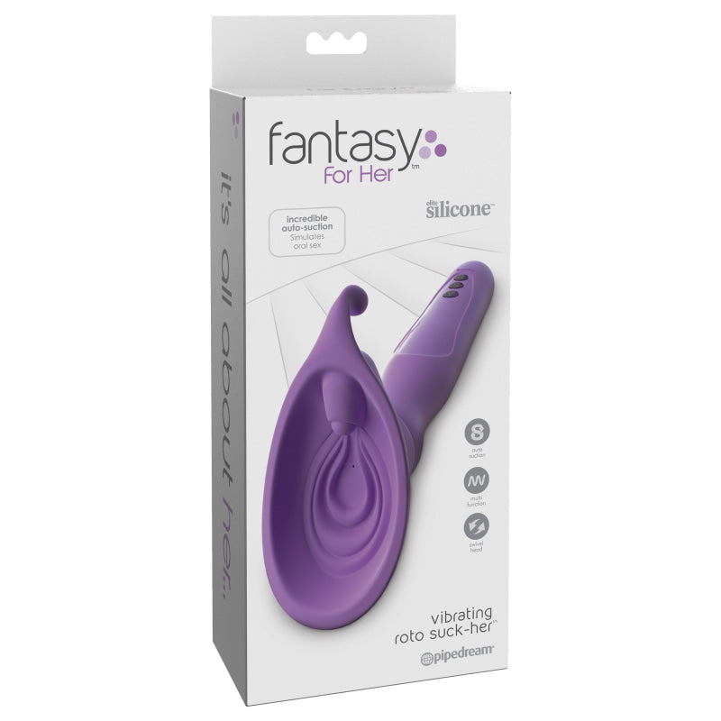 Fantasy for Her Vibrating Roto Suck-Her