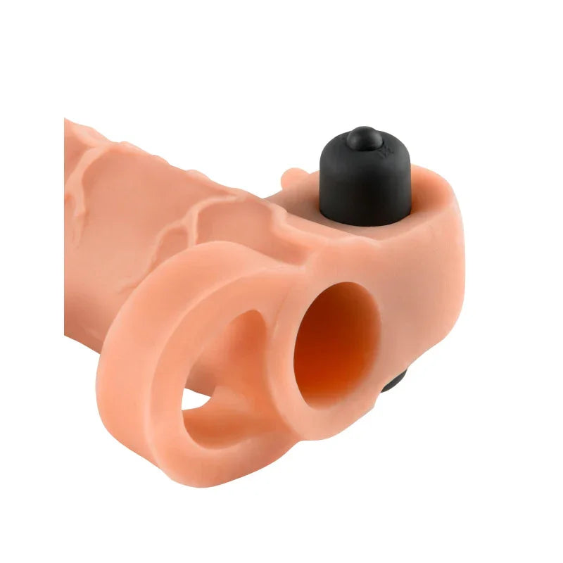 Fantasy X-Tensions Vibrating Real Feel 1-Inch Extension