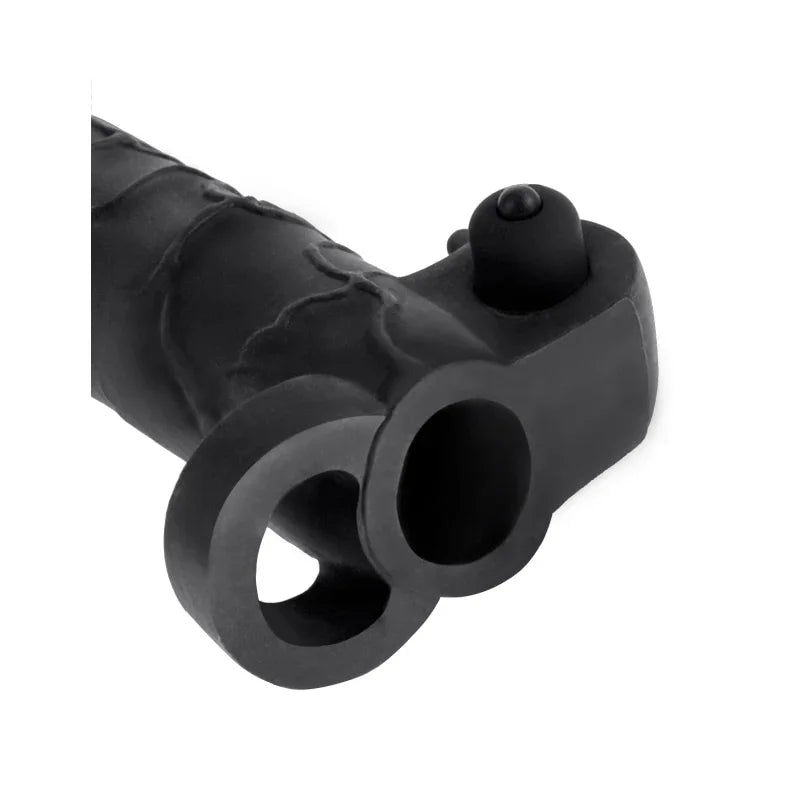 Fantasy X-Tensions Vibrating Real Feel 2-Inch Extension - Black - MyPleasure