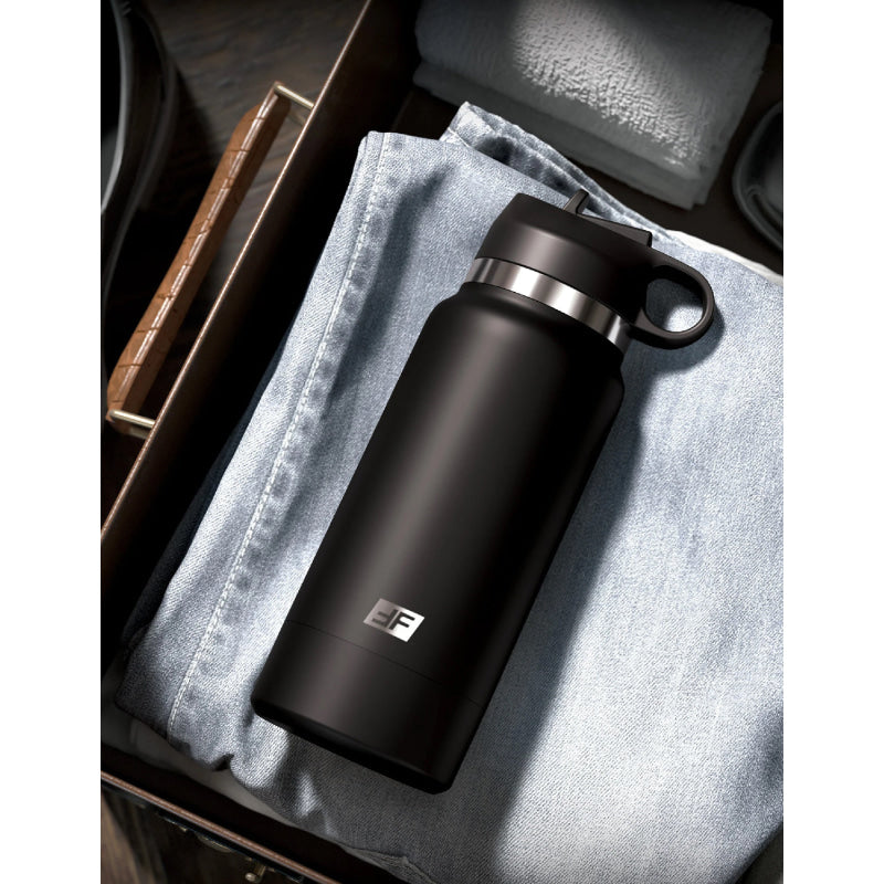 Fap Flask - Thrill Seeker - Black Bottle - Frosted