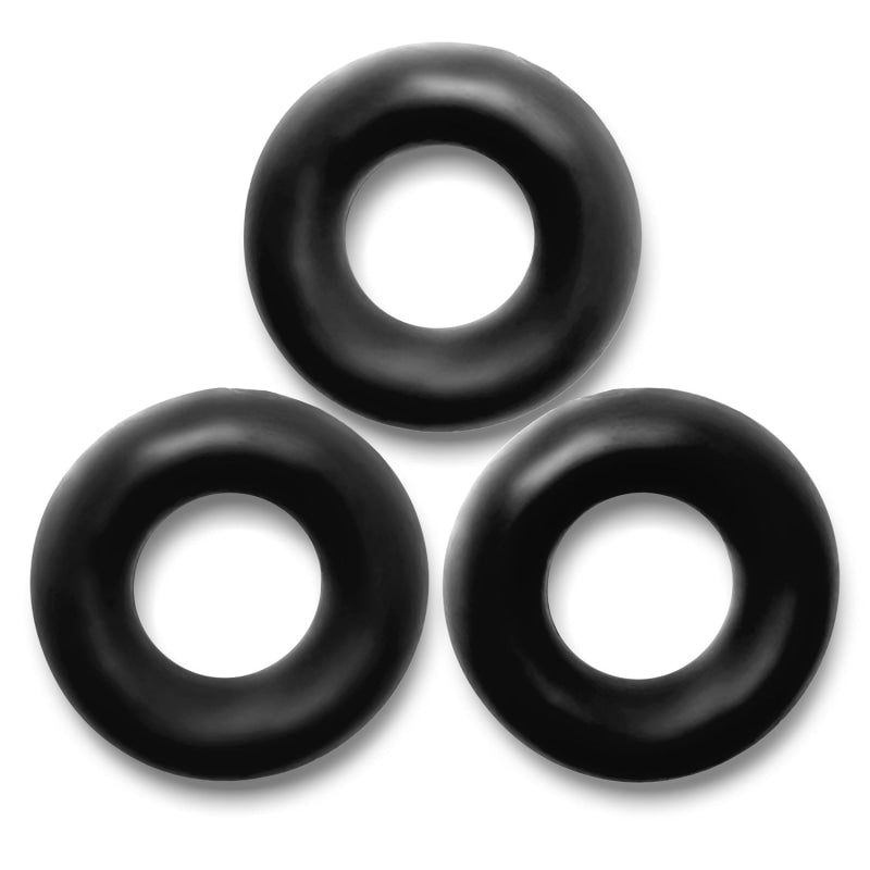 Fat Willy 3-Pack Jumbo C-Rings - Black