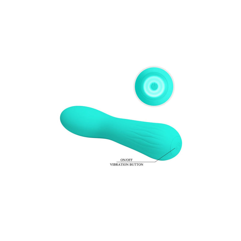 Faun Rechargeable Vibrator - Turquoise