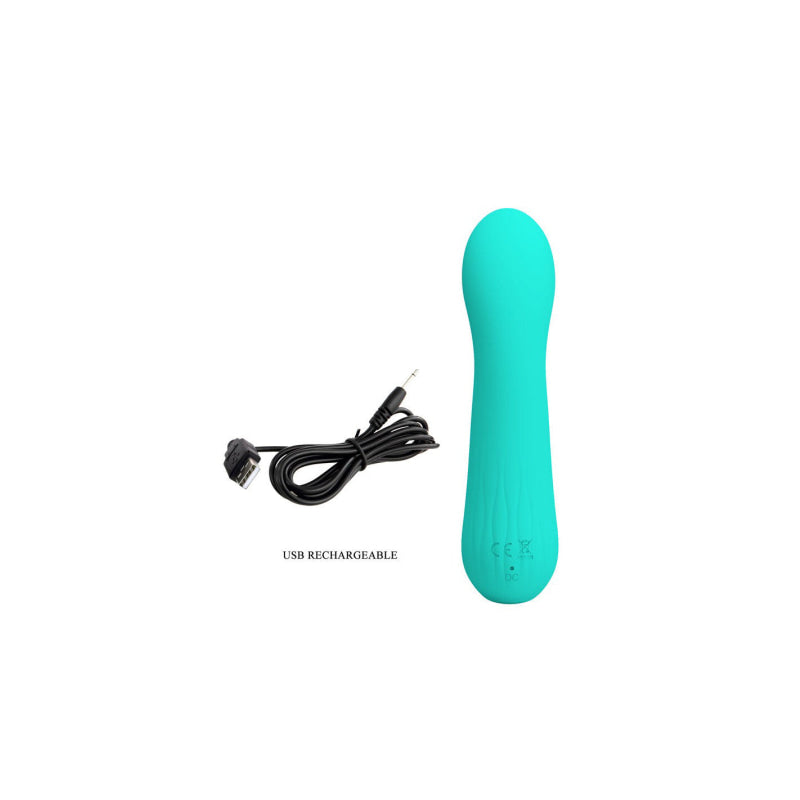 Faun Rechargeable Vibrator - Turquoise