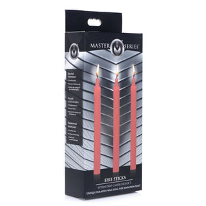 Fetish Drip Candles 3pk - Red - MyPleasure