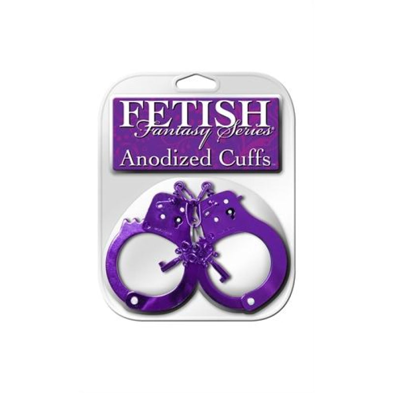 Fetish Fantasy Anodized Cuffs - Purple