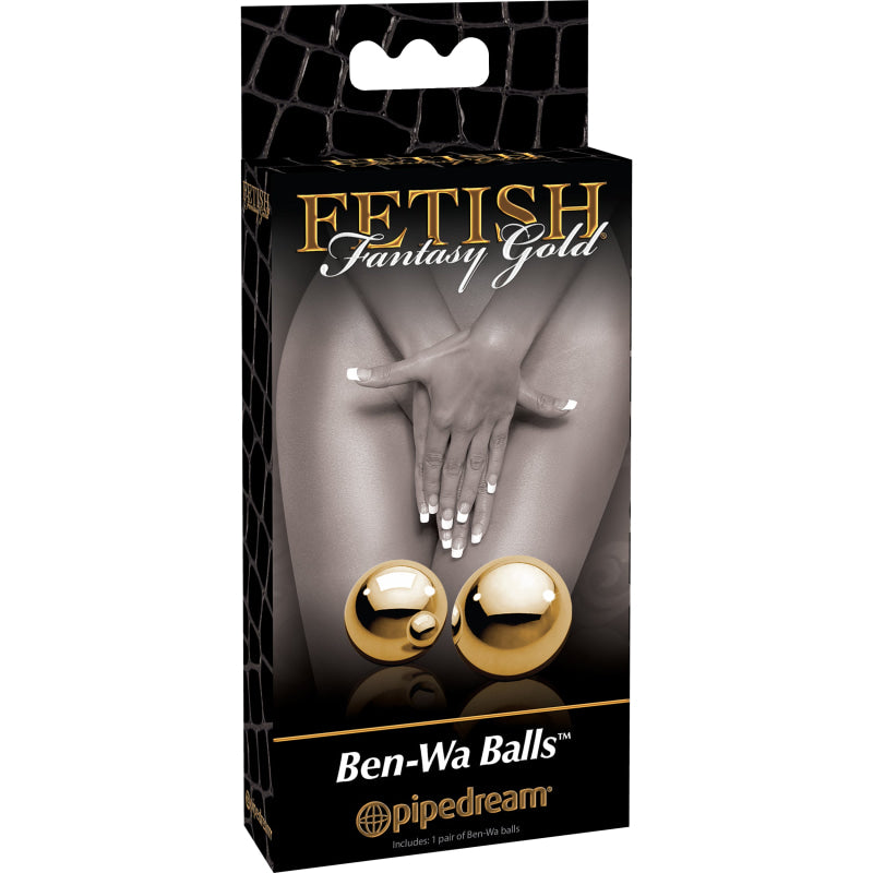 Fetish Fantasy Gold Ben-Wa Balls - Gold