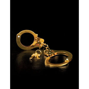 Fetish Fantasy Gold Metal Cuffs - Gold - MyPleasure